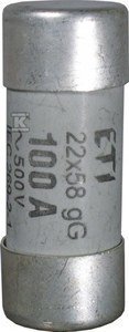 WKŁADKA CH22X58 GG 100A/500V