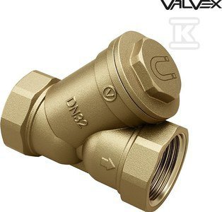 FILTR SKOŚNY MAGNET. PIZA-M DN32 ŚRUT.