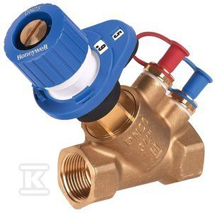 ZAW.RÓWN.KOMBI 2+DN15,GW 1/2&quot; NIEBIESKI