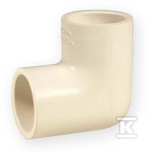 KOLANO 90ST KW/KW 1/2&quot; PVC-C