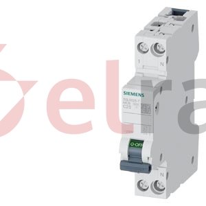 Wyłącznik nadprądowy 1P+N C 25A 6kA AC 1 moduł SENTRON 5SL6025-7