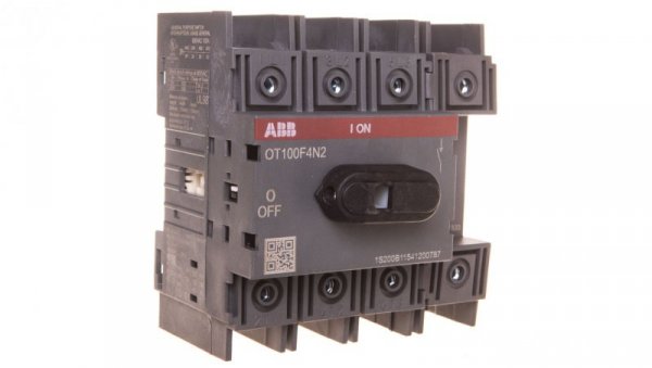 Rozłącznik izolacyjny 4P 100A bez napędu OT100F4N2 1SCA105018R1001