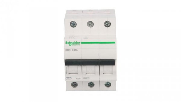 Wyłącznik nadprądowy 3P C 25A 6kA AC K60N A9K02325