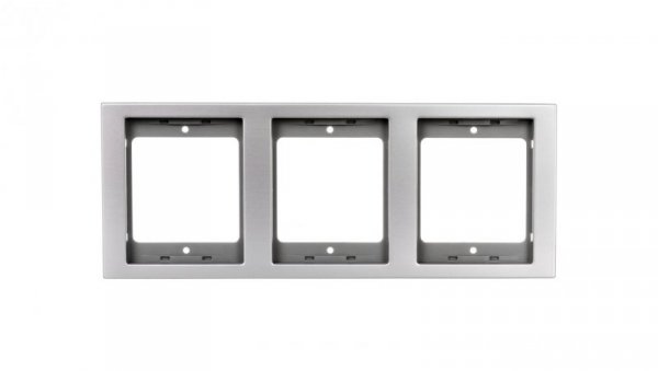 K.5 Ramka 3-krotna pionowa aluminium 13337003