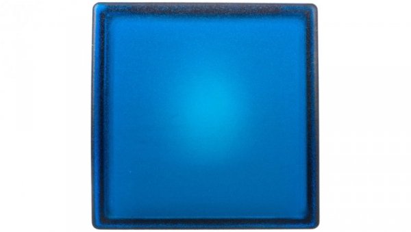 Główka lampki sygnalizacyjnej 30x30mm kwadratowa 22mm niebieska ZB5CV063