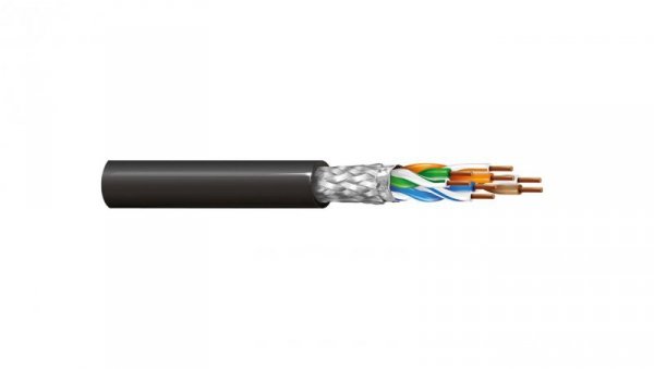Kabel teleinformatyczny przemysłowy SF/UTP kat.5e 4x2x24AWG drut FRNC BL-74001NH.01500 /bębnowy/
