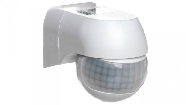 Czujnik ruchu PIR 180st. IP44 800W mini biały OR-CR-242