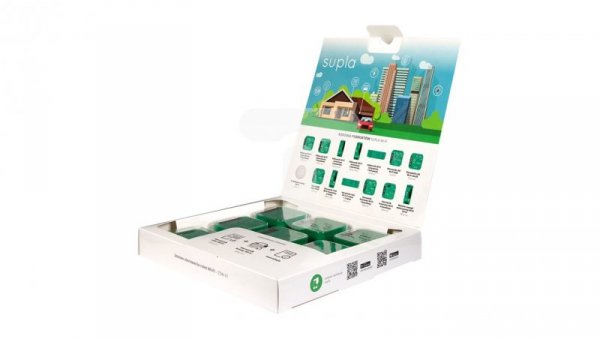 SUPLA Zestaw do sterowania rolet ( 6szt. SRW-01 i brama WI-FI SBW-01) ZSW-01 SPL10000023