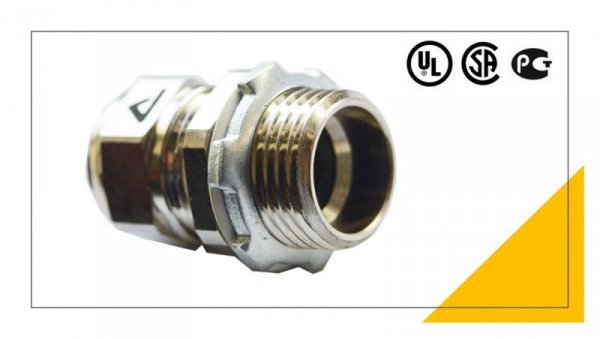 Dławnica kablowa z uszczelką i nakrętką NPT 3/4 6 - 12 mm 738.718.2
