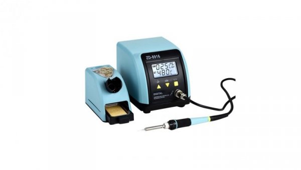 Stacja lutownicza cyfrowa z wyświetlaczem LCD ZD-8916 60W 160-480oC grot N9 24618
