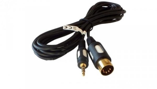 Kabel Przyłącze DIN 5P (DIN545) - Jack 3,5 stereo DIK11 3m