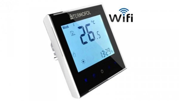 Zestaw folia grzewcza z termoregulatorem WIFI-80W 100cm 1m2 TF310.80.WIFI.10 /zestaw/