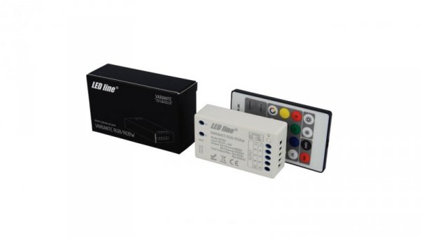 Sterownik LED line kontroler VARIANTE RF RGB/RGBW + pilot/471314/