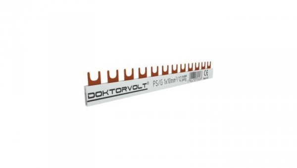 Szyna łączeniowa grzebieniowa PS/G 1-fazowa 12-modułowa 10mm2 63A 6268