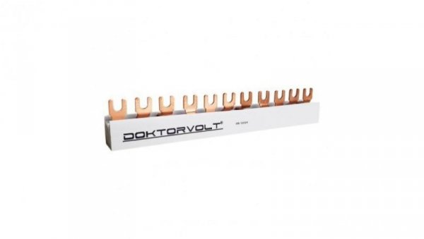 4-fazowa 11-modułowa Szyna łączeniowa PS/G 16mm2 100A Doktorvolt 2841