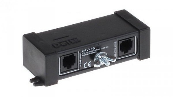 Ogranicznik przepięć 4-kanałowy systemu CCTV AHD, HD-CVI, HD-TVI, CVBS, PAL max. 5kA OPV-4S