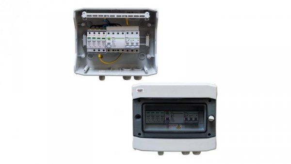 Rozdzielnica PV RST AC-416 3F, SPD-T2, B16A, RDC 40A-0,1, RST PV/T2/AC/ RCD/PGw