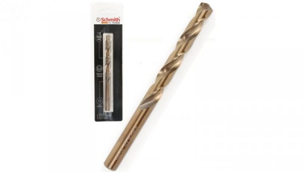 Wiertło do metalu kobaltowe 10,2mm HSS-Co Schmith