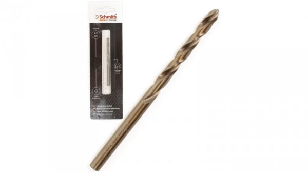 Wiertło do metalu kobaltowe 4,2mm HSS-Co Schmith