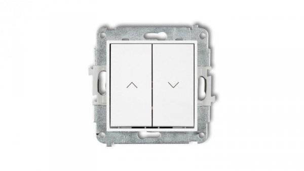 MINI Mechanizm łącznika żaluzjowego z podtrzymaniem biały mat 25MWP-88
