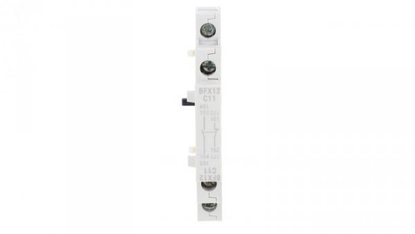 Zestyki pomocnicze 1Z+1R montaż boczny, zaciski śrubowe do styczników BF160...BF400 BFX12C11