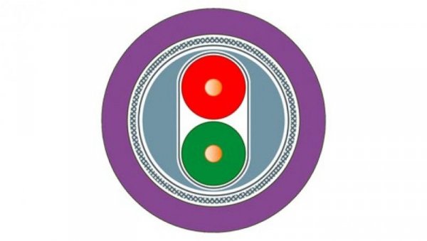 Kabel PROFIBUS 1x2x0,64 PVC fioletowy SIMATIC NET 6XV1830-0EH10 /bębnowy/