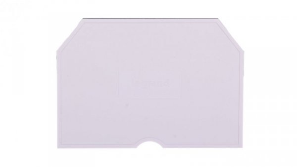 Osłona końcowa złączek bezpiecznikowych 5x20 szara Viking 037556 /20szt./