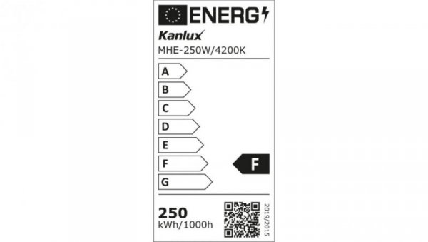 Lampa metalohalogenkowa E40 MHE-250W/4200K 12755