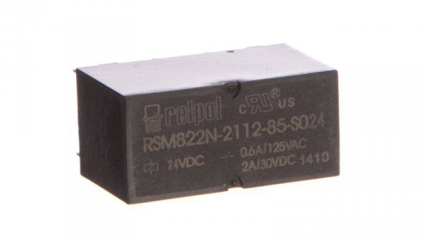 Przekaźnik subminiaturowy-sygnałowy 2P 1A 24V DC PCB RSM822N-2112-85-S024 2614642