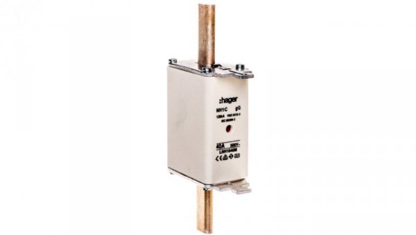 Wkładka bezpiecznikowa NH1C 40A 500V gG LNH1040M