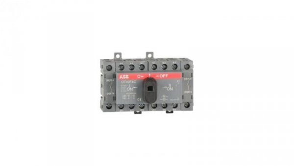 Przełącznik zasilania I-0-II 40A 4P OT40F4C 1SCA104934R1001