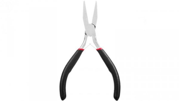 Szczypce proste płaskie 125mm 77098