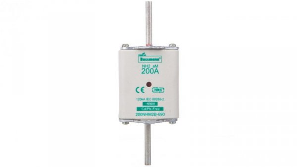 Wkładka bezpiecznikowa NH2 200A aM 690V 200NHM2B-690