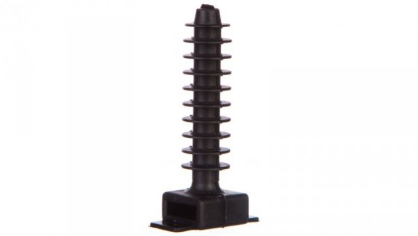 Kołek montażowy płaski czarny do opasek F=8mm BMKN5458AE /100szt./