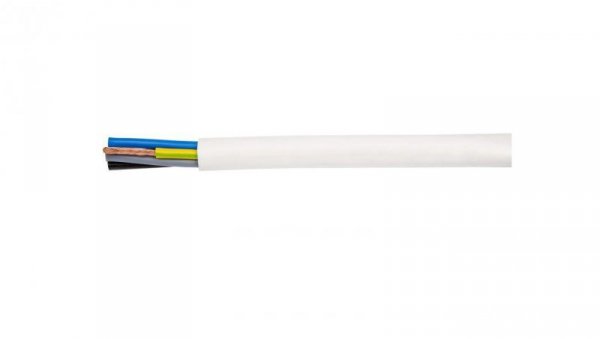Przewód warsztatowy H05VV-F (OWY) 2x2,5 biały /25m/