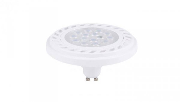 Żarówka ES111 gu10 15 led 8,9W W/WW 30s ciepła biała AR111 biała obudowa