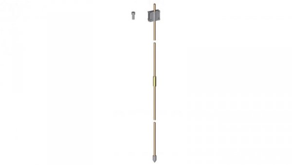 Uziom kompletny 3/4 cala miedziowany 250um 1,5m Mi 14131504