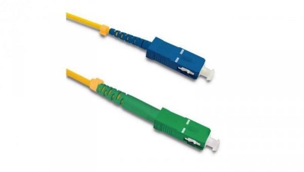 Patchcord światłowodowySC APC-SC UPC SM 9 125 G652D 3m 54291