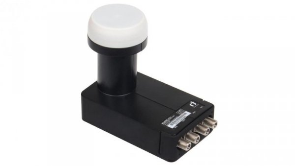 Konwerter satelitarny quattro poczwórny do multiswitchy INVERTO QUATTRO ULTRA BLACK