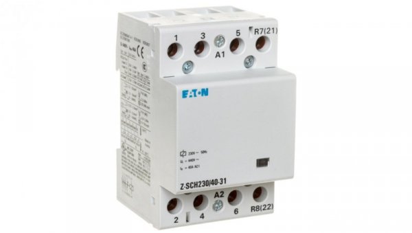 Stycznik modułowy 40A 3Z 1R 230V AC Z-SCH230/40-31 248854