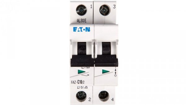 Wyłącznik nadprądowy 2P C 10A 15kA AC FAZ C10/2 278756