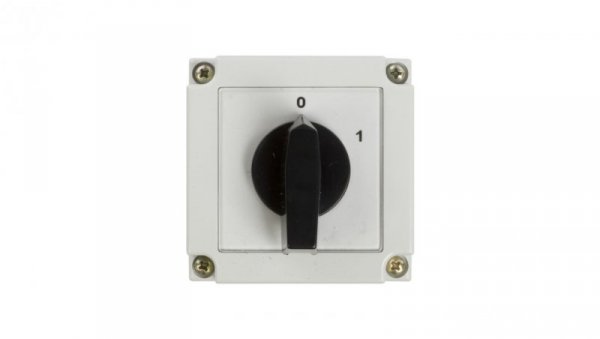 Łącznik krzywkowy 0-1 3P 10A w obudowie IP55 4G10-10-PK R014 63-840306-011