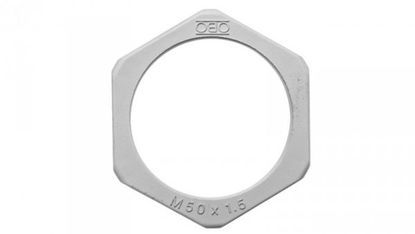 Nakrętka poliamidowa M50 jasnoszara 116 M50 LGR PA 2048965 /25szt./