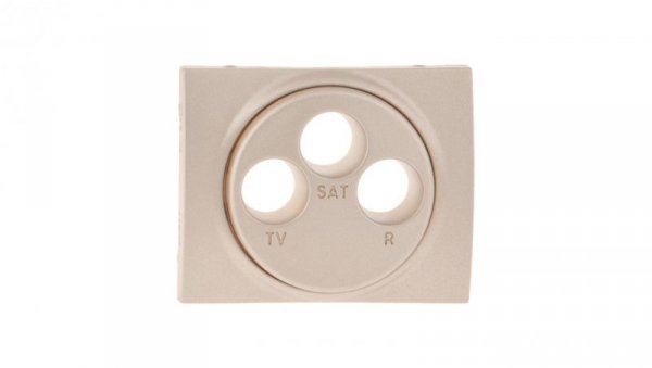 SISTENA LIFE Plakietka gniazda RTV/SAT titan 771473