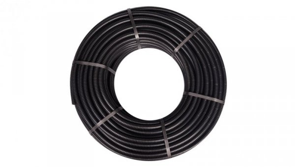 Rura karbowana z pilotem 16mm czarna 750N FK15/16F DX15116R /100m/