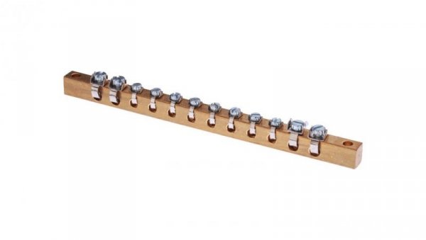 Zacisk ochronny 4x10mm2, 8x4mm2 mosiądz ZO-0004 A14-0250