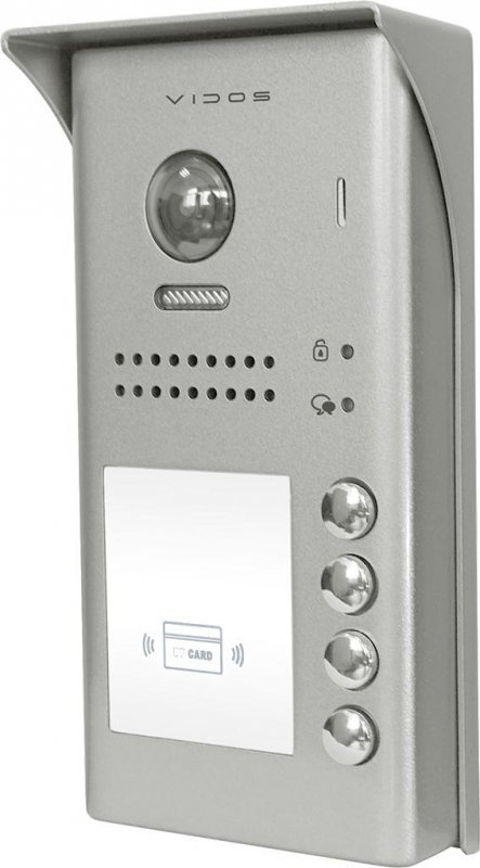 Czterorodzinna stacja bramowa VIDOS DUO S1104A
