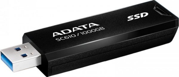 Dysk zewnętrzny SSD Adata SC610 1000GB USB3.2A czarny