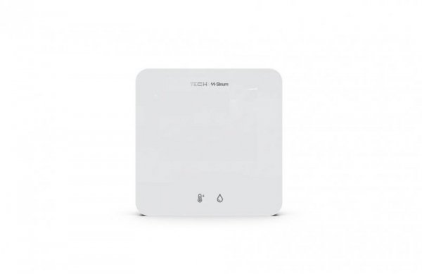 Przewodowy czujnik temperatury, wilgotności biały C-S1M Tech Sterowniki