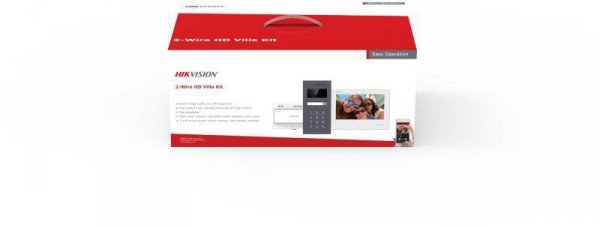 WIDEODOMOFON HIKVISION DS-KIS704EY-AFW2/Aluminium